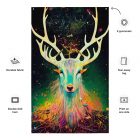 Disembodied Forest Spirit | Tapestry 2 all over print flag white front 637eb2d5d5719