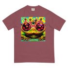 mens garment dyed heavyweight t shirt brick front 63732f5011a24