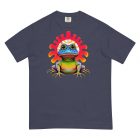 Hypnos Toad | 0002 | Men’s garment-dyed heavyweight t-shirt 3 mens garment dyed heavyweight t shirt true navy front 637338be6f521