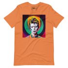 David Robert Jones | 0002 | Unisex t-shirt 5 unisex staple t shirt burnt orange front 63733100c87b5