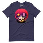 Bubblykins | Unisex t-shirt 2 unisex staple t shirt heather midnight navy front 637482f5608f8