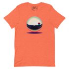 Spherification | Unisex t-shirt 3 unisex staple t shirt heather orange front 637468d0b2ad7