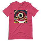 More Than Happy to See You | Unisex t-shirt 5 unisex staple t shirt heather raspberry front 63747e88edfbd