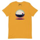 Spherification | Unisex t-shirt 4 unisex staple t shirt mustard front 637468d0b3e8f