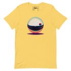 Spherification | Unisex t-shirt 6 unisex staple t shirt yellow front 637468d0b789a