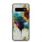 Sunflower Blotter Paper | Samsung Case 2 Bring some sunshine to your phone with our 'Sunflower Blotter Paper' Samsung phone case. Featuring a beautiful watercolor and ink blotter pattern in shades of blue, purple, and green, and accented with illustrations of bashful sunflowers, this case is perfect for those who love nature-inspired designs. Made from high-quality materials, this case not only protects your phone from scratches and drops, but also adds a stylish touch to your everyday look. With its unique and eye-catching design, our 'Sunflower Blotter Paper' Samsung phone case is a must-have accessory for any sunflower lover. - Samsung Galaxy s10 phone case