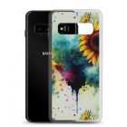 Sunflower Blotter Paper | Samsung Case 1 samsung case samsung galaxy s10 case with phone 6393bd112d68f