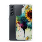 Sunflower Blotter Paper | Samsung Case 14 samsung case samsung galaxy s21 case with phone 6393bd112db78