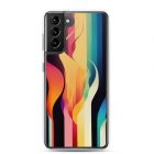Technicolor Flames | 0001 | Samsung Case 17 samsung case samsung galaxy s21 plus case on phone 639382d3c17c3