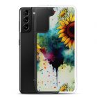 Sunflower Blotter Paper | Samsung Case 16 samsung case samsung galaxy s21 plus case with phone 6393bd112dc3f