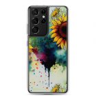 Sunflower Blotter Paper | Samsung Case 19 samsung case samsung galaxy s21 ultra case on phone 6393bd112dca7