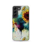 Sunflower Blotter Paper | Samsung Case 21 samsung case samsung galaxy s22 case on phone 6393bd112dd97