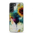 Sunflower Blotter Paper | Samsung Case 23 samsung case samsung galaxy s22 plus case on phone 6393bd112debf