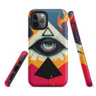 They are Watching You | 0004 | Tough iPhone case 5 tough iphone case glossy iphone 11 pro front 639229da235b0