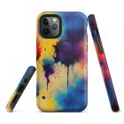 Denatured Water Colors | Tough iPhone case 5 tough iphone case glossy iphone 11 pro front 6392303a7e1cc