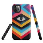 They are Watching You | 0002 | Tough iPhone case 7 tough iphone case glossy iphone 11 pro max front 63922a86dfeeb