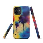 Denatured Water Colors | Tough iPhone case 12 tough iphone case glossy iphone 12 front 6392303a7e6d9