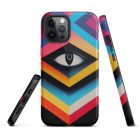 They are Watching You | 0002 | Tough iPhone case 16 tough iphone case glossy iphone 12 pro max front 63922a86e04fc