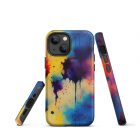 Denatured Water Colors | Tough iPhone case 17 tough iphone case glossy iphone 13 mini front 6392303a7ea74