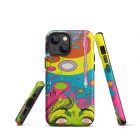 Self Reflections are the Hardest | Tough iPhone case 7 tough iphone case glossy iphone 13 mini front 6396379bd26e1