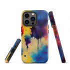 Denatured Water Colors | Tough iPhone case 22 tough iphone case glossy iphone 13 pro front 6392303a7ef1a