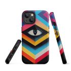 They are Watching You | 0002 | Tough iPhone case 25 tough iphone case glossy iphone 14 front 63922a86e08f8
