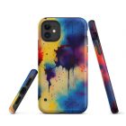 Denatured Water Colors | Tough iPhone case 4 tough iphone case matte iphone 11 front 6392303a7e11e