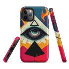 They are Watching You | 0004 | Tough iPhone case 6 tough iphone case matte iphone 11 pro front 639229da2368c