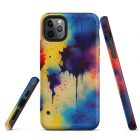 Denatured Water Colors | Tough iPhone case 8 tough iphone case matte iphone 11 pro max front 6392303a7e3ed