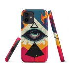 They are Watching You | 0004 | Tough iPhone case 11 tough iphone case matte iphone 12 front 639229da23ab7