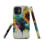 Sunflower Blotter Paper | Tough iPhone case 11 tough iphone case matte iphone 12 front 63922cb4e7239