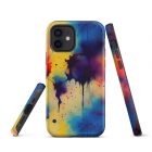 Denatured Water Colors | Tough iPhone case 11 tough iphone case matte iphone 12 front 6392303a7e5fc