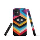 They are Watching You | 0002 | Tough iPhone case 9 tough iphone case matte iphone 12 mini front 63922a86e004a