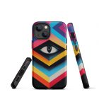 They are Watching You | 0002 | Tough iPhone case 18 tough iphone case matte iphone 13 mini front 63922a86e060a