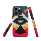 They are Watching You | 0004 | Tough iPhone case 21 tough iphone case matte iphone 13 pro front 639229da242fd