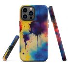 Denatured Water Colors | Tough iPhone case 24 tough iphone case matte iphone 13 pro max front 6392303a7f07c