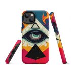 They are Watching You | 0004 | Tough iPhone case 26 tough iphone case matte iphone 14 front 639229da24707