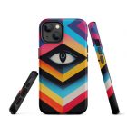 They are Watching You | 0002 | Tough iPhone case 26 tough iphone case matte iphone 14 front 63922a86e095f