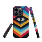 They are Watching You | 0002 | Tough iPhone case 30 tough iphone case matte iphone 14 pro front 63922a86e0ae7