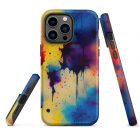 Denatured Water Colors | Tough iPhone case 2 tough iphone case matte iphone 14 pro max front 6392303a7f711