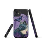 Lavender Kitten | Tough iPhone case 10 tough iphone case glossy iphone 12 mini front 63bb6b073d233