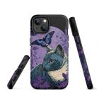 Lavender Kitten | Tough iPhone case 25 tough iphone case glossy iphone 14 front 63bb6b073db1c