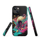 I feel a little weird | Tough iPhone case 24 tough iphone case glossy iphone 14 front 63be494f0b181