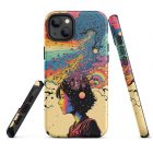 What are you thinking about? | Tough iPhone case 27 tough iphone case glossy iphone 14 plus front 63bb6f2690e14