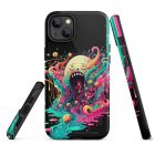 I feel a little weird | Tough iPhone case 26 tough iphone case glossy iphone 14 plus front 63be494f0b329