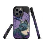 Lavender Kitten | Tough iPhone case 29 tough iphone case glossy iphone 14 pro front 63bb6b073de0e