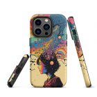 What are you thinking about? | Tough iPhone case 29 tough iphone case glossy iphone 14 pro front 63bb6f2690f02