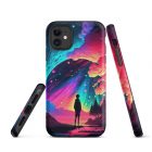 Vague Reflections | Tough iPhone case 4 tough iphone case matte iphone 11 front 63bb6fb416b86