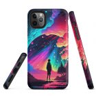 Vague Reflections | Tough iPhone case 8 tough iphone case matte iphone 11 pro max front 63bb6fb416cff