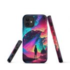 Vague Reflections | Tough iPhone case 9 tough iphone case matte iphone 12 mini front 63bb6fb416d57